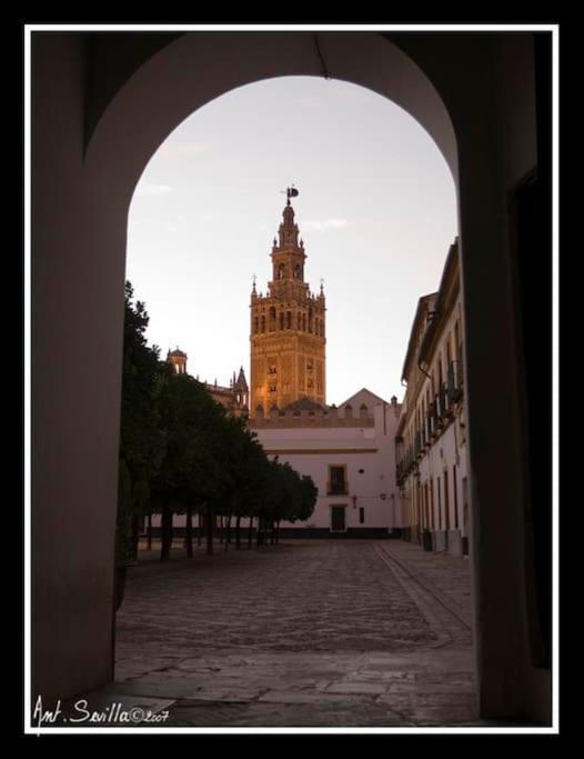 Tipico Y Pintoresco Patio De Vecinos, Con Encanto Sevilla Exterior foto