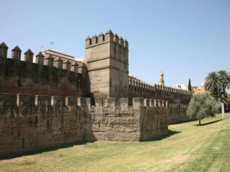 Tipico Y Pintoresco Patio De Vecinos, Con Encanto Sevilla Exterior foto